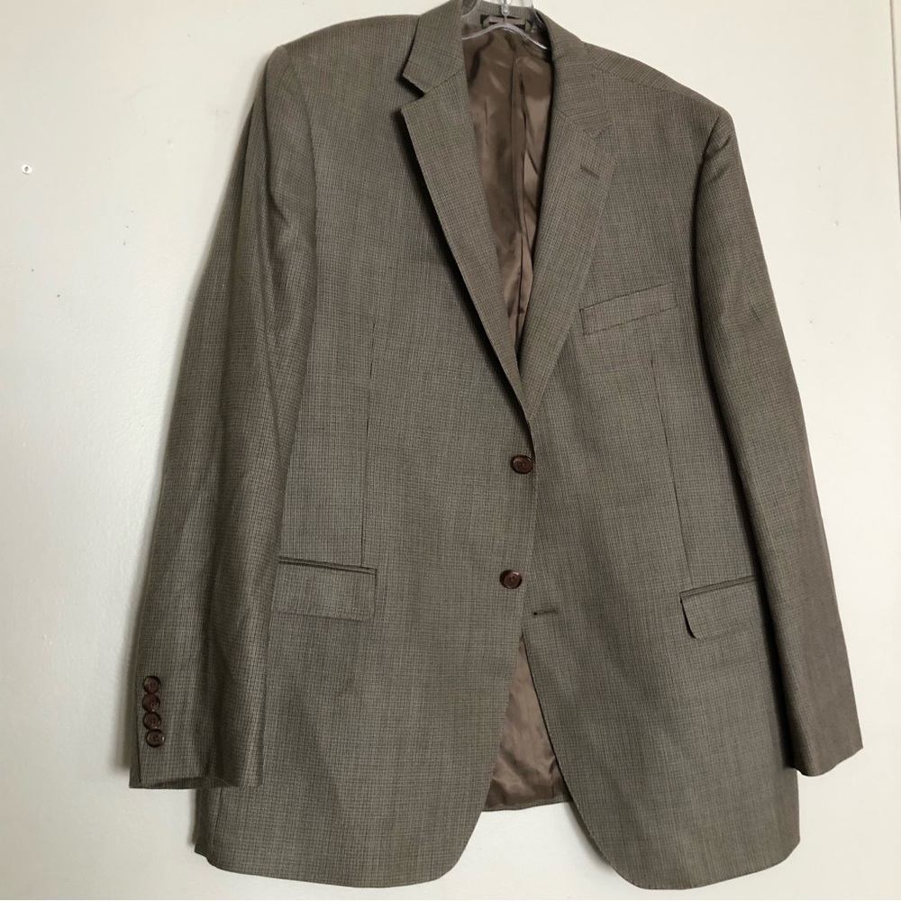 Lauren Ralph Lauren Black Label Slim Blazer Suit Jacket Size 46L